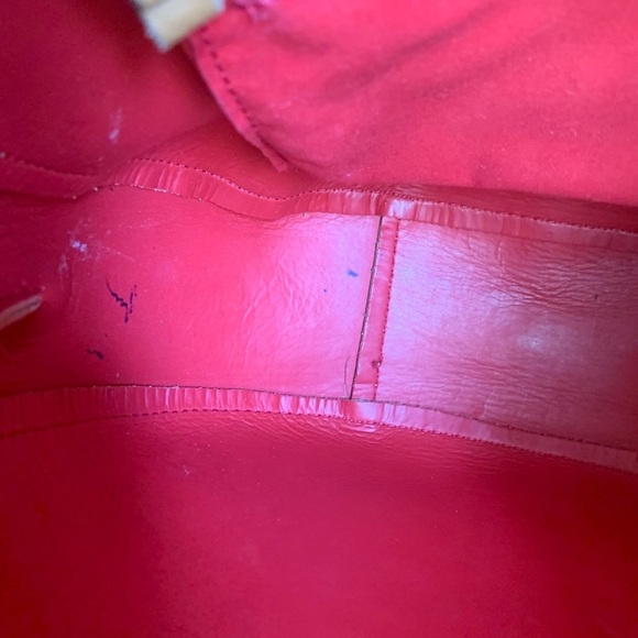 Anna Luchini Leather Purse tan crossbody made in Italy leather bag - Picture 9 of 11